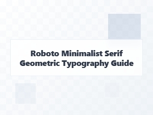 Mastering Minimalist Pairings with Geometric Serifs